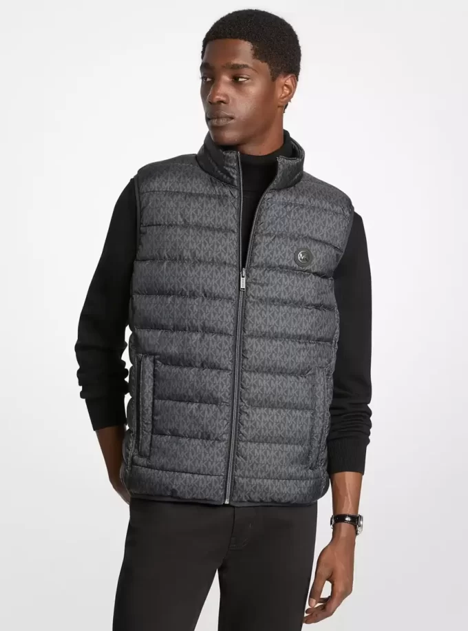 Abbou Signature Logo Reversible Vest