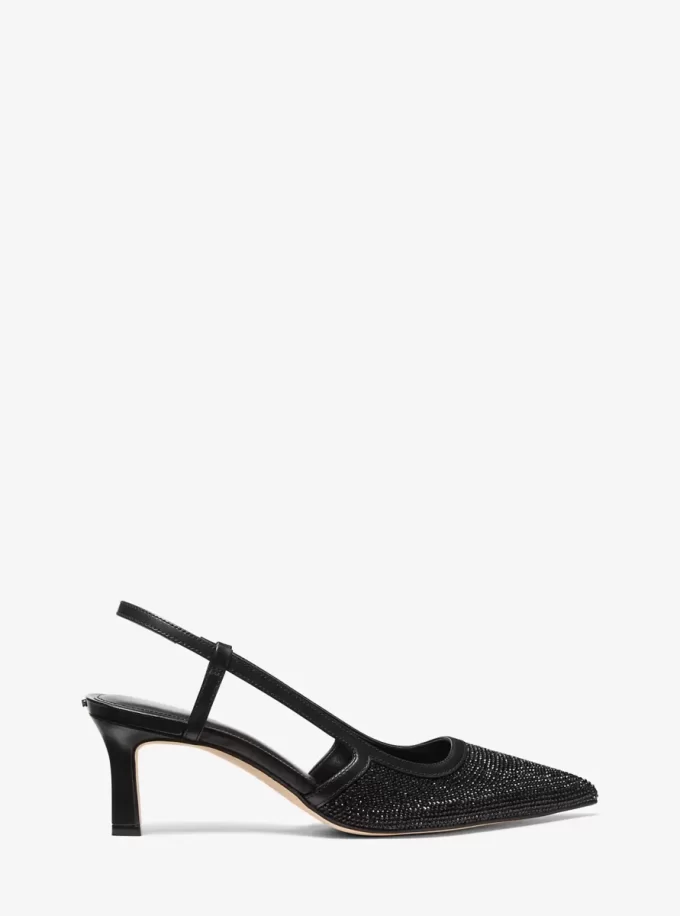 Alora Embellished Slingback Pump