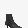 Amali Glitter Chain-Mesh Kitten Boot