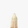 Amara Metallic Snake Embossed Leather Pump
