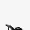 Anita Crocodile Embossed Leather Sandal