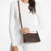 Arden Medium Printed Signature Logo Crossbody Bag