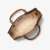 Arden Medium Printed Signature Logo Satchel