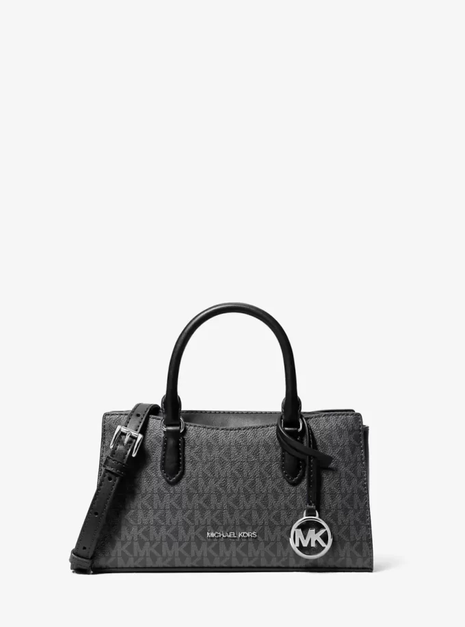 Arden Small Signature Logo Messenger Bag
