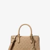 Arden Small Signature Logo Messenger Bag