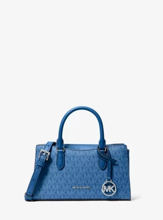 Arden Small Signature Logo Messenger Bag