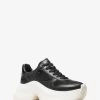 Arla Embellished Leather Trainer