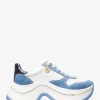 Arla Leather and Suede Trainer