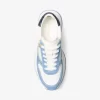 Arla Leather and Suede Trainer