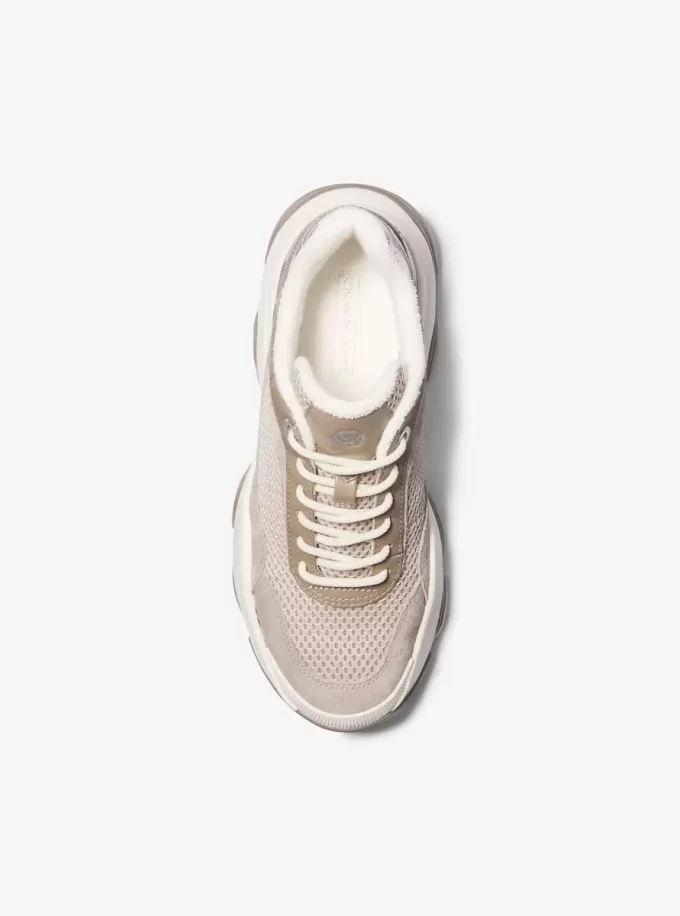 Atlas Mesh and Suede Trainer