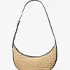 Avra Medium Hand-Crocheted and Leather Crossbody Bag