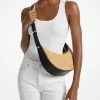 Avra Medium Hand-Crocheted and Leather Crossbody Bag