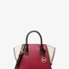 Avril Small Leather Satchel
