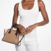 Avril Small Leather Satchel