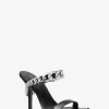 Bianca Embellished Leather Sandal