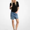 Boyfriend Denim Shorts