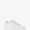 Brady Signature Logo and Leather Sneaker