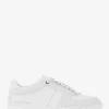 Brady Signature Logo and Leather Sneaker