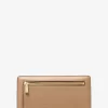 Bryant Large Pebbled Leather Snap-Front Wallet