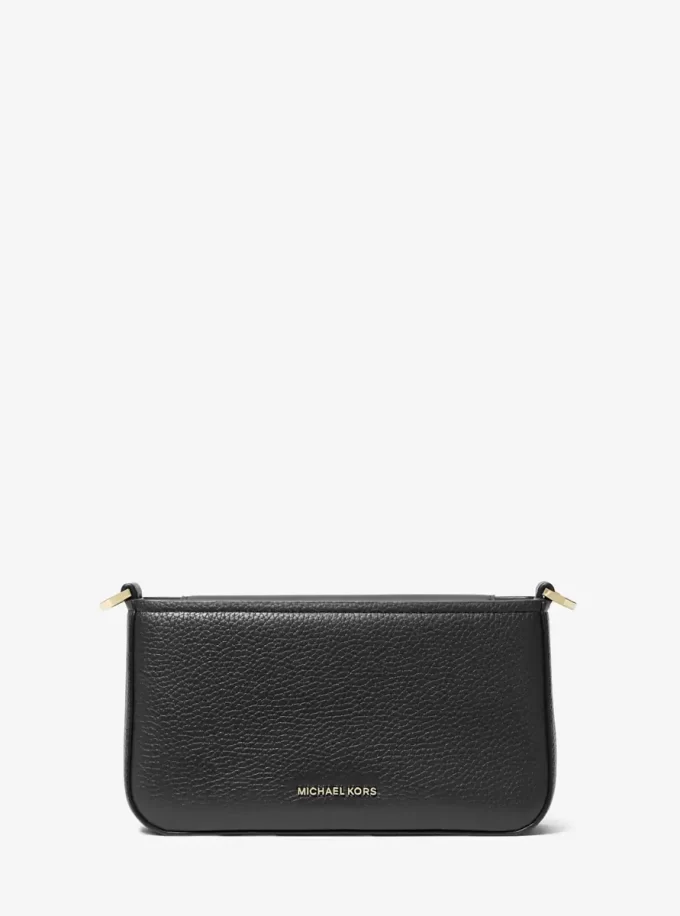 Bryant Small Pebbled Leather Convertible Pochette