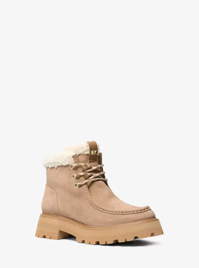Cade Fleece-Lined Suede Ankle Boot