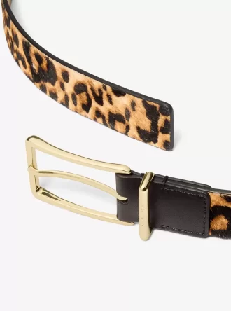 Calf Hair Belt