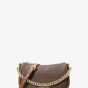 Carmela Small Signature Logo Convertible Crossbody Bag