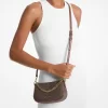 Carmela Small Signature Logo Convertible Crossbody Bag