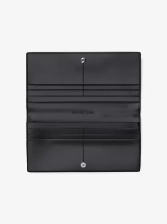 Carson Large Pebbled Leather Wallet