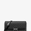 Carson Large Signature Logo Convertible Crossbody Bag