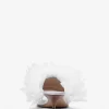 Catarina Leather and Fringe Mule