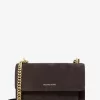 Claire Large Suede Shoulder Bag