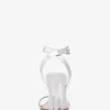 Claudia Specchio Leather Wedge Sandal