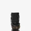 Colby Leather and Signature Logo Ankle Boot