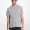 Cotton Short-Sleeve Sweater