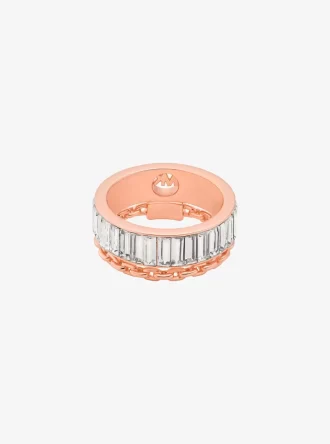 Cubic Zirconia Double Layered Ring Cubic Zirconia Double Layered Ring