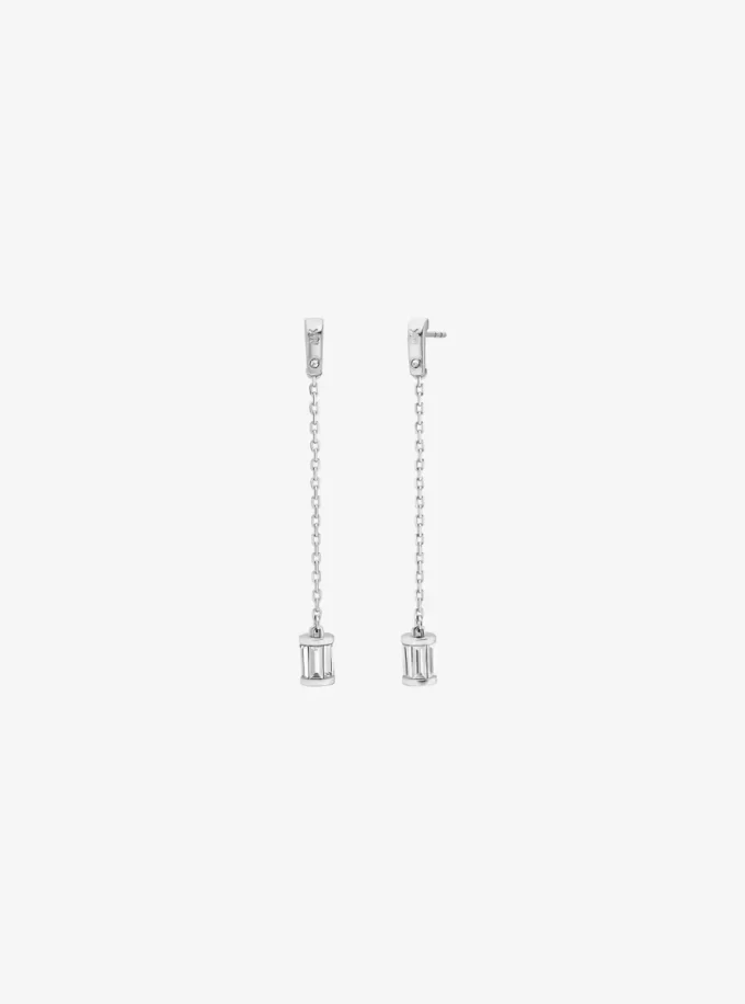 Cubic Zirconia Drop Earrings