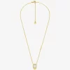 Cubic Zirconia Pendant Necklace