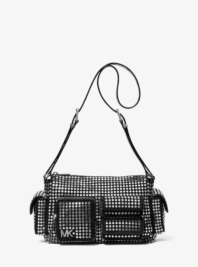 Dakota Medium Studded Suede Shoulder Bag Dakota Medium Studded Suede Shoulder Bag