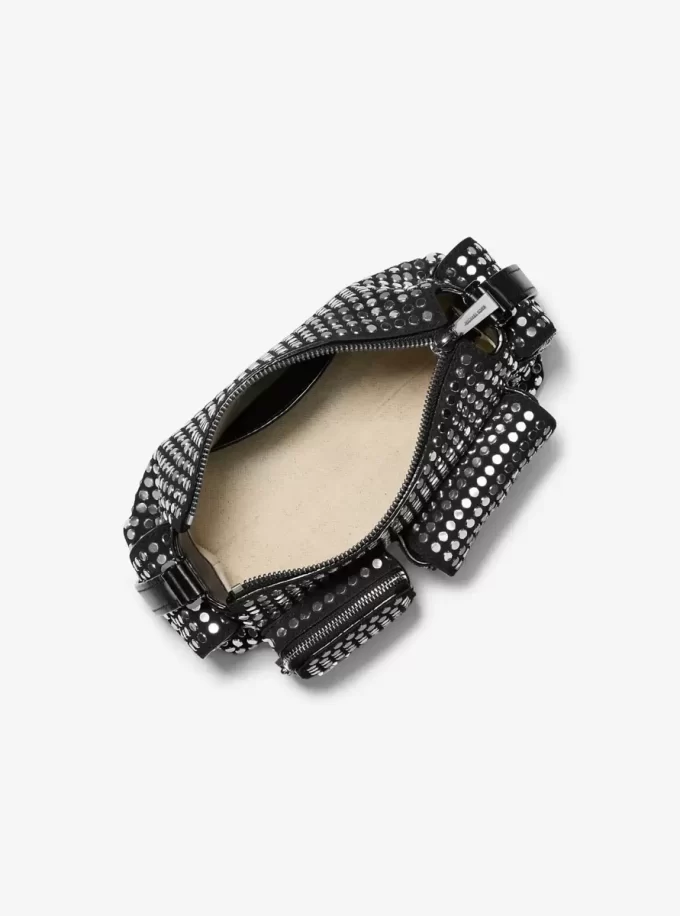 Dakota Small Studded Suede Shoulder Bag Dakota Small Studded Suede Shoulder Bag