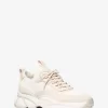 Darius Suede and Stretch Knit Trainer