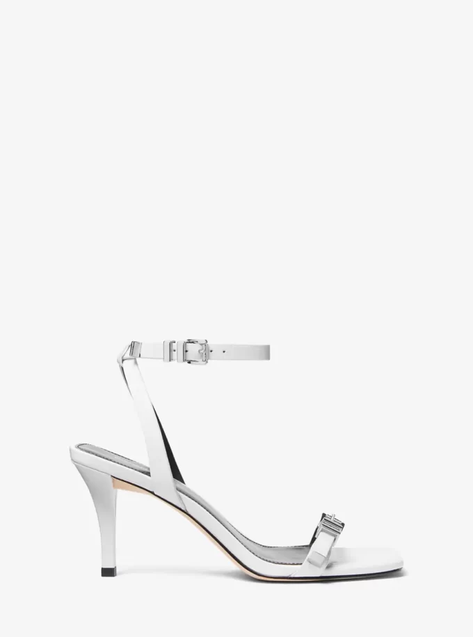 Darrington Crackled Leather Sandal