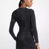 Embellished Scuba Mini Dress Embellished Scuba Mini Dress