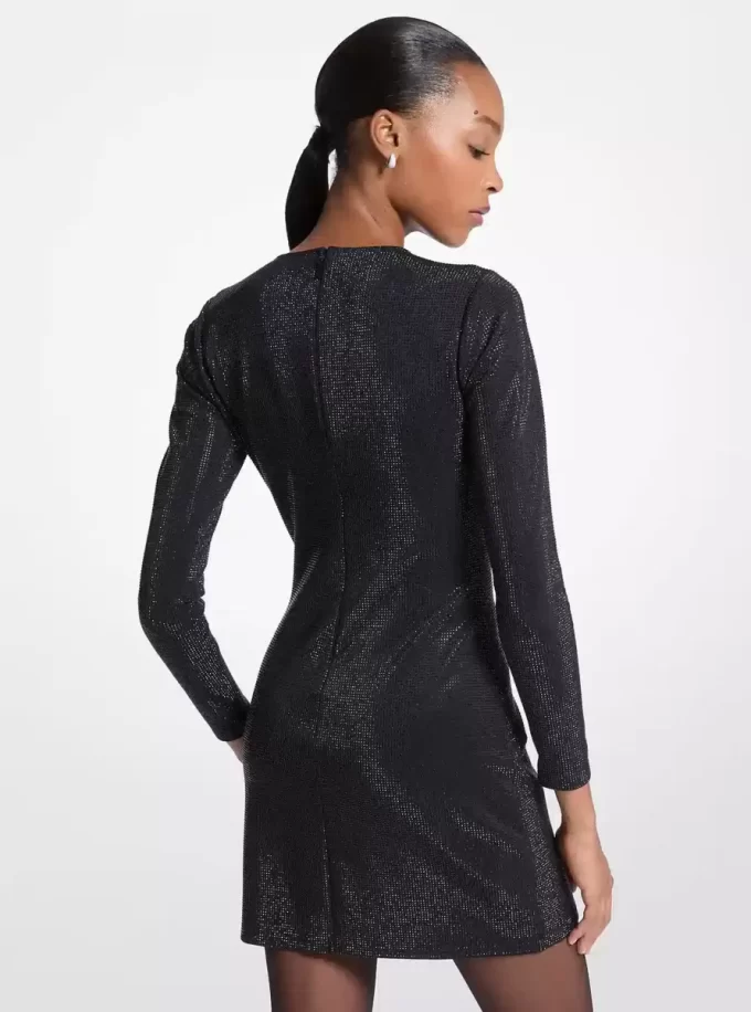 Embellished Scuba Mini Dress Embellished Scuba Mini Dress