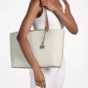 Evelyn Large Signature Logo Tote Bag Evelyn Large Signature Logo Tote Bag