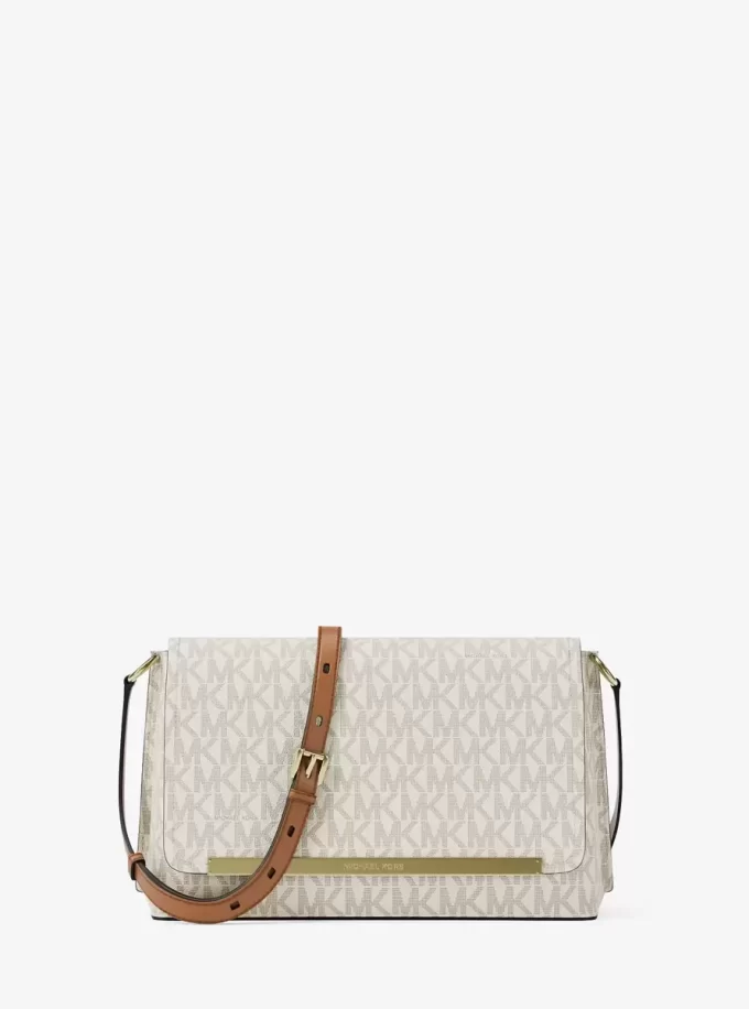 Evelyn Medium Signature Logo Crossbody Bag Evelyn Medium Signature Logo Crossbody Bag