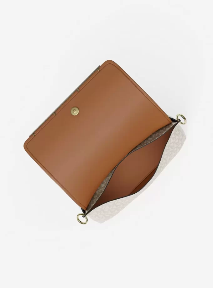 Evelyn Medium Signature Logo Crossbody Bag Evelyn Medium Signature Logo Crossbody Bag