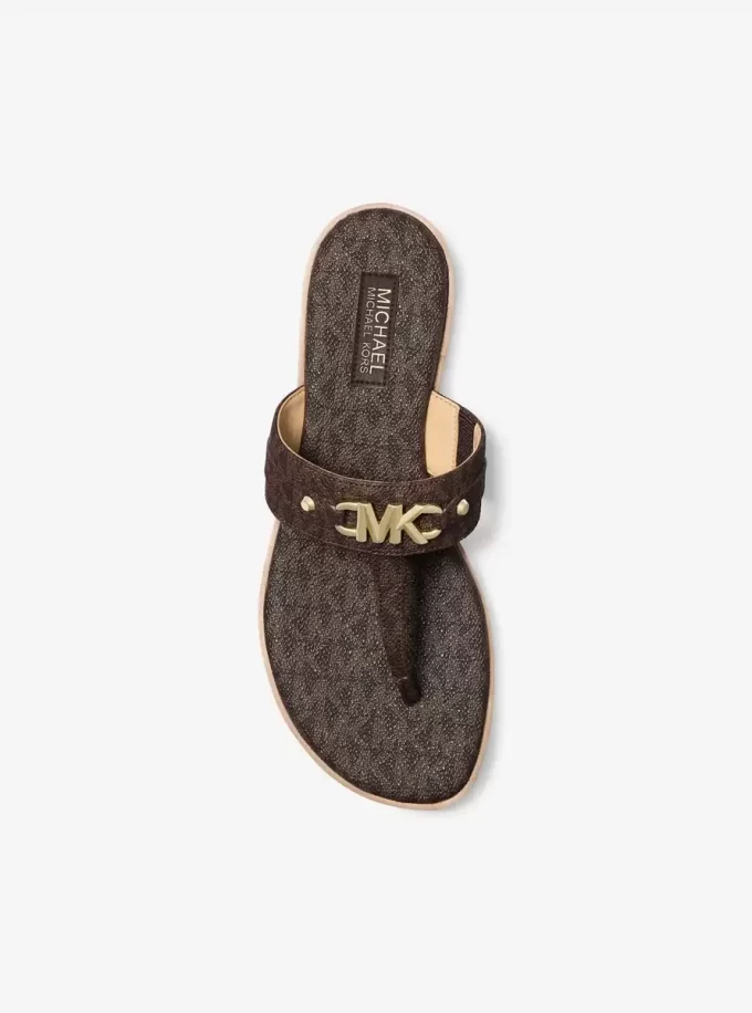 Farrah Signature Logo Sandal Farrah Signature Logo Sandal