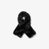 Faux Fur and Wool Scarf