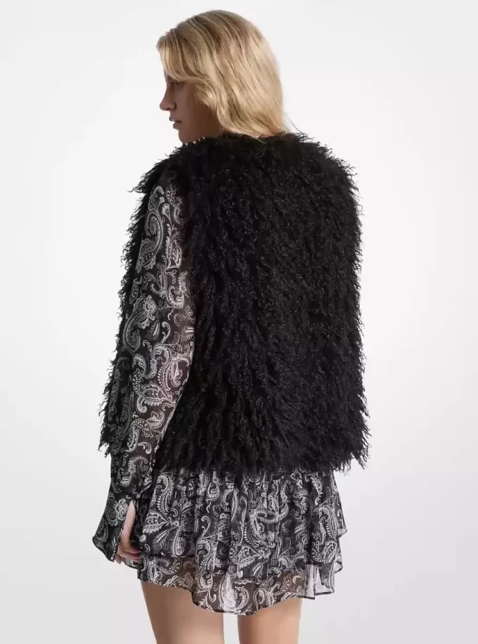 Faux Shearling Vest
